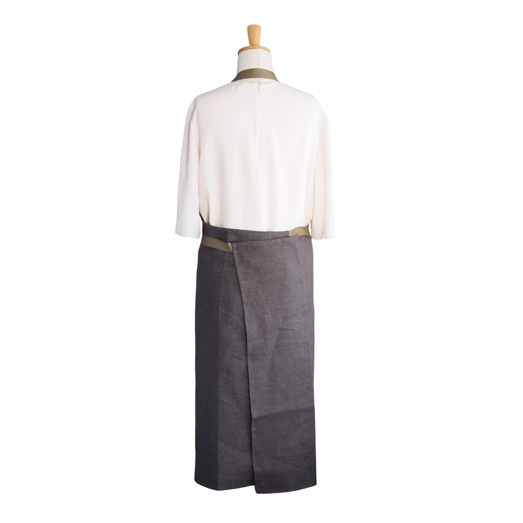 予約販売 / 入荷6月末予定】リネンエプロン / ネックストラップ